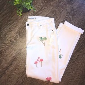 Standard Garage White Jeans